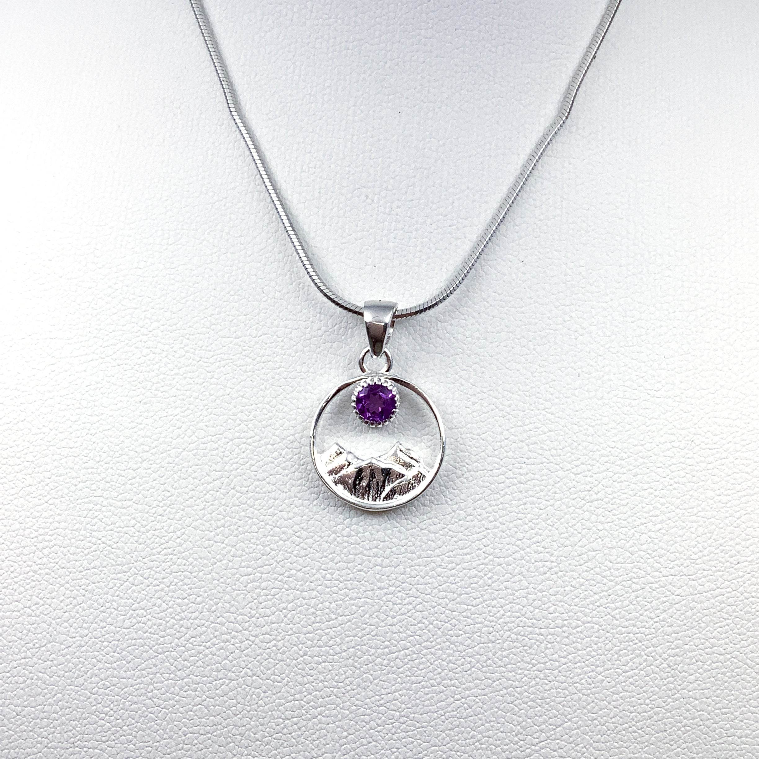 Amethyst Pendant - Rocks and Gems Canada