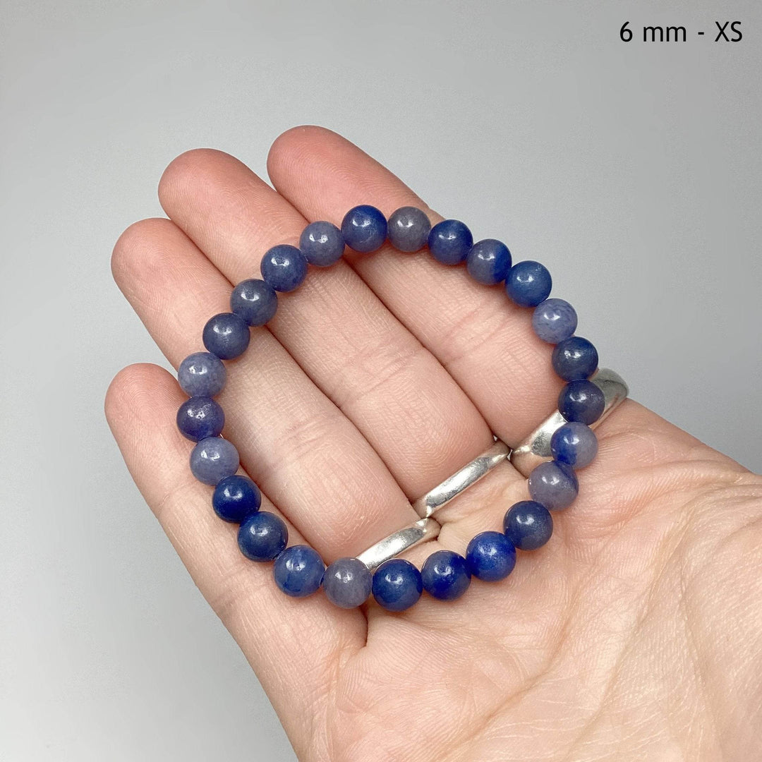 Blue Aventurine Beaded Bracelet - Rocks and Gems Canada