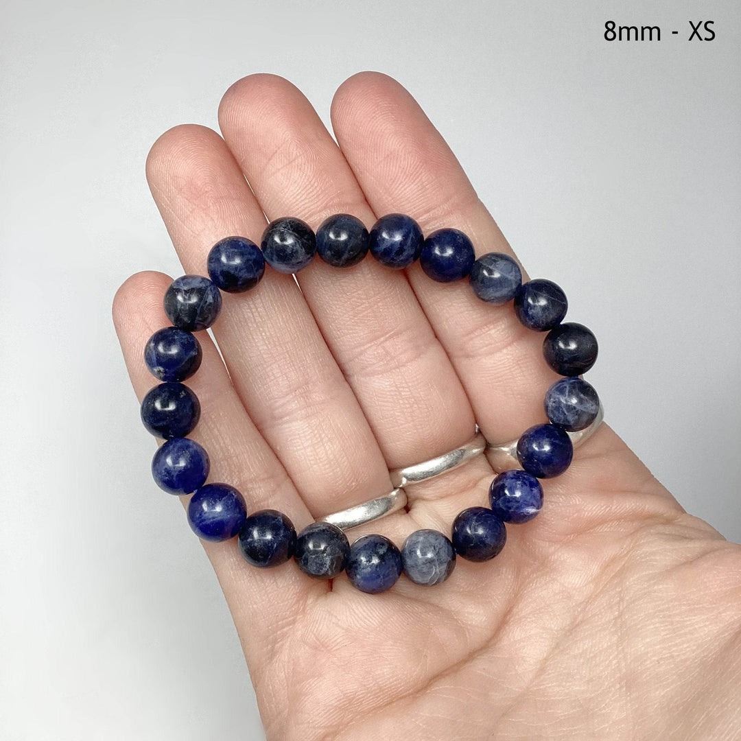 Sodalite Beaded Bracelet - Rocks and Gems Canada