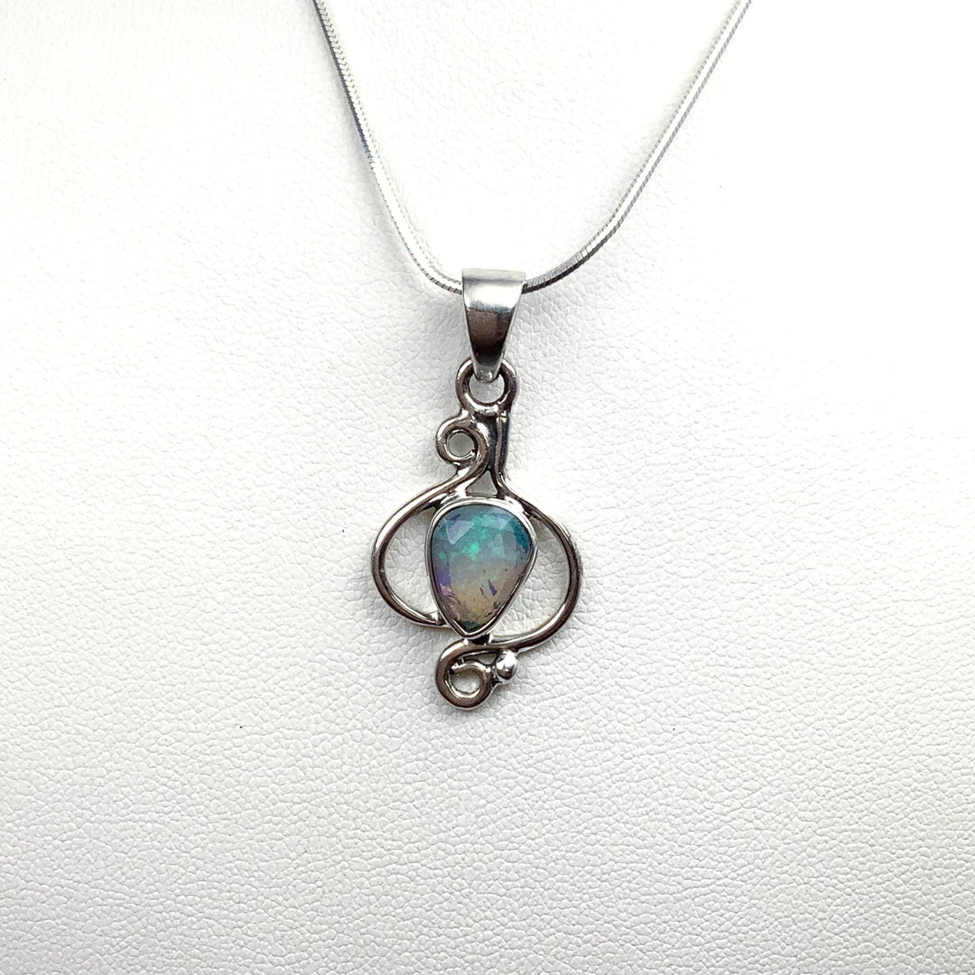Fire Opal Pendant - Rocks and Gems Canada
