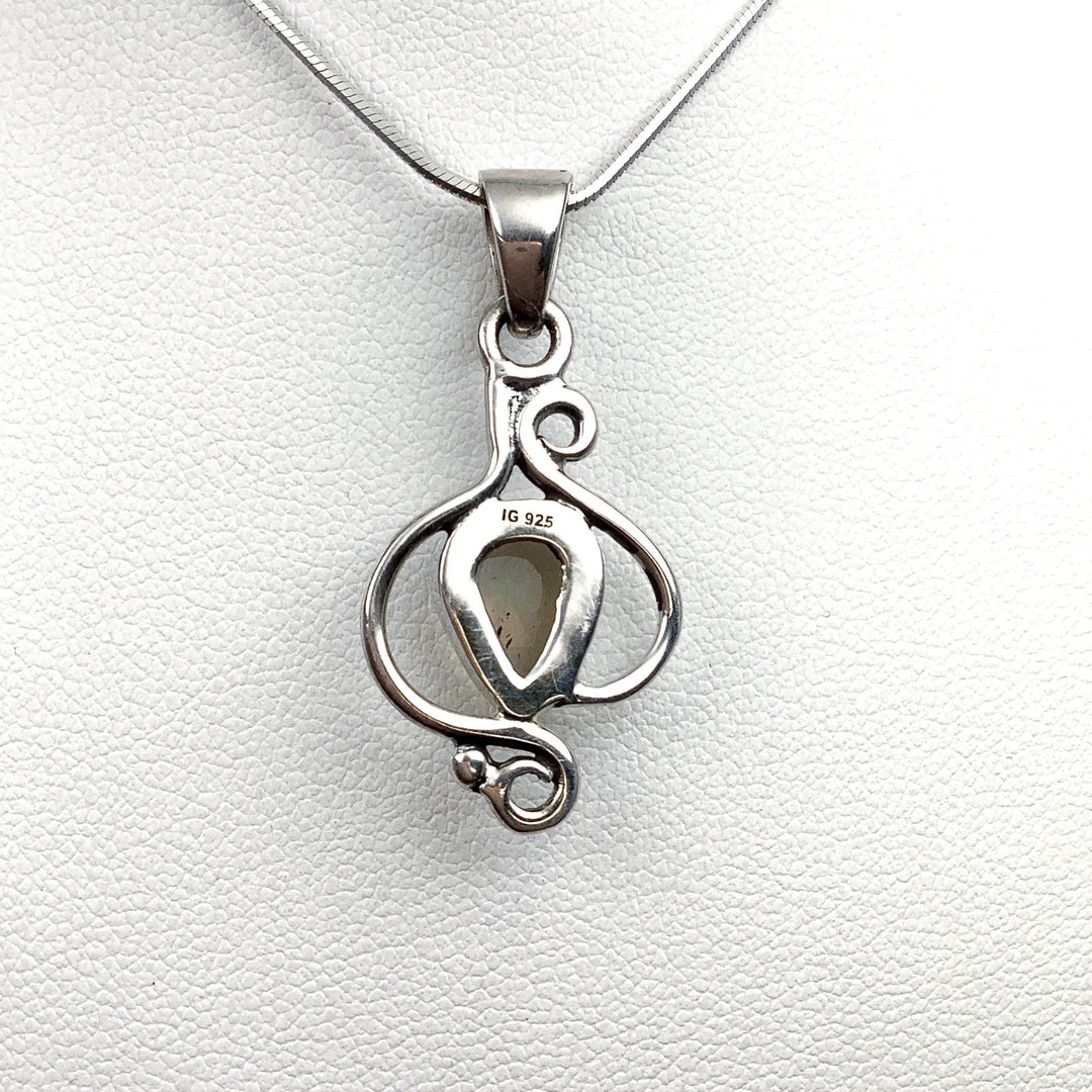 Fire Opal Pendant - Rocks and Gems Canada