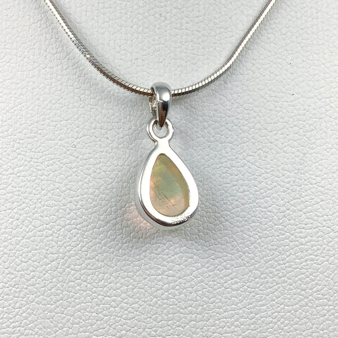 Fire Opal Pendant - Rocks and Gems Canada