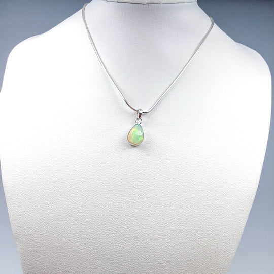 Fire Opal Pendant - Rocks and Gems Canada