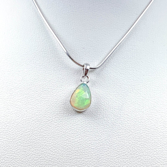 Fire Opal Pendant - Rocks and Gems Canada