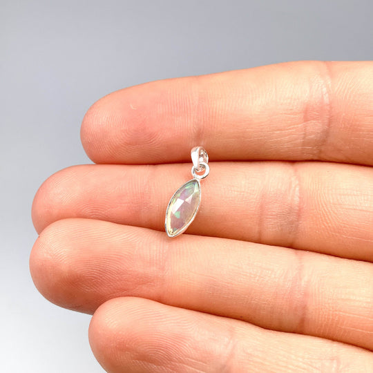 Fire Opal Pendant - Rocks and Gems Canada