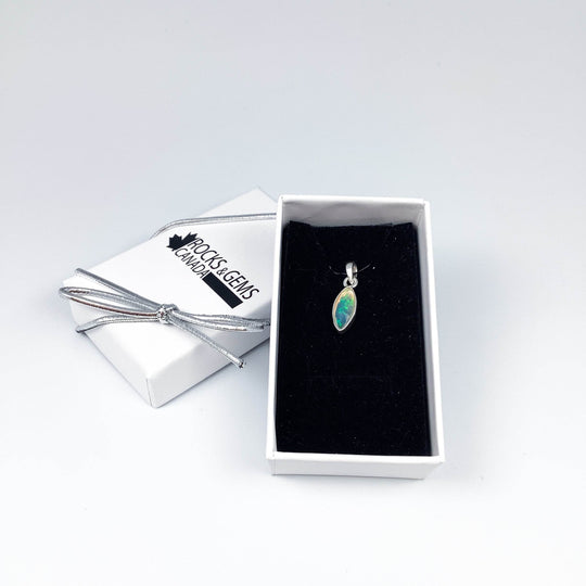 Fire Opal Pendant - Rocks and Gems Canada