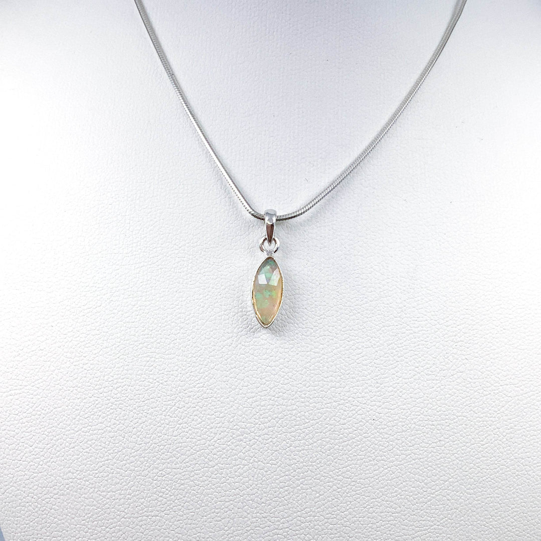 Fire Opal Pendant - Rocks and Gems Canada