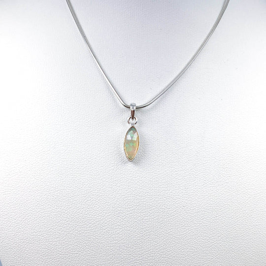 Fire Opal Pendant - Rocks and Gems Canada