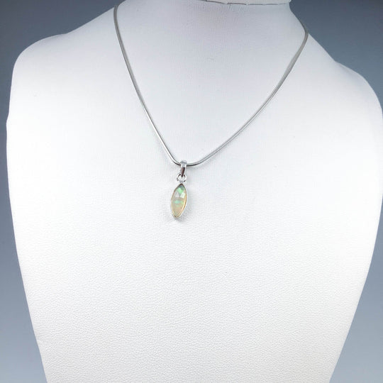 Fire Opal Pendant - Rocks and Gems Canada