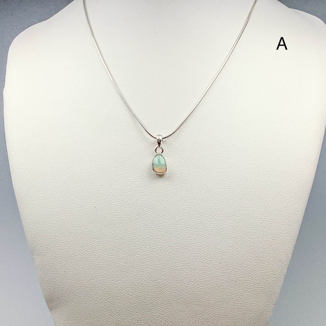 Fire Opal Pendant - Rocks and Gems Canada