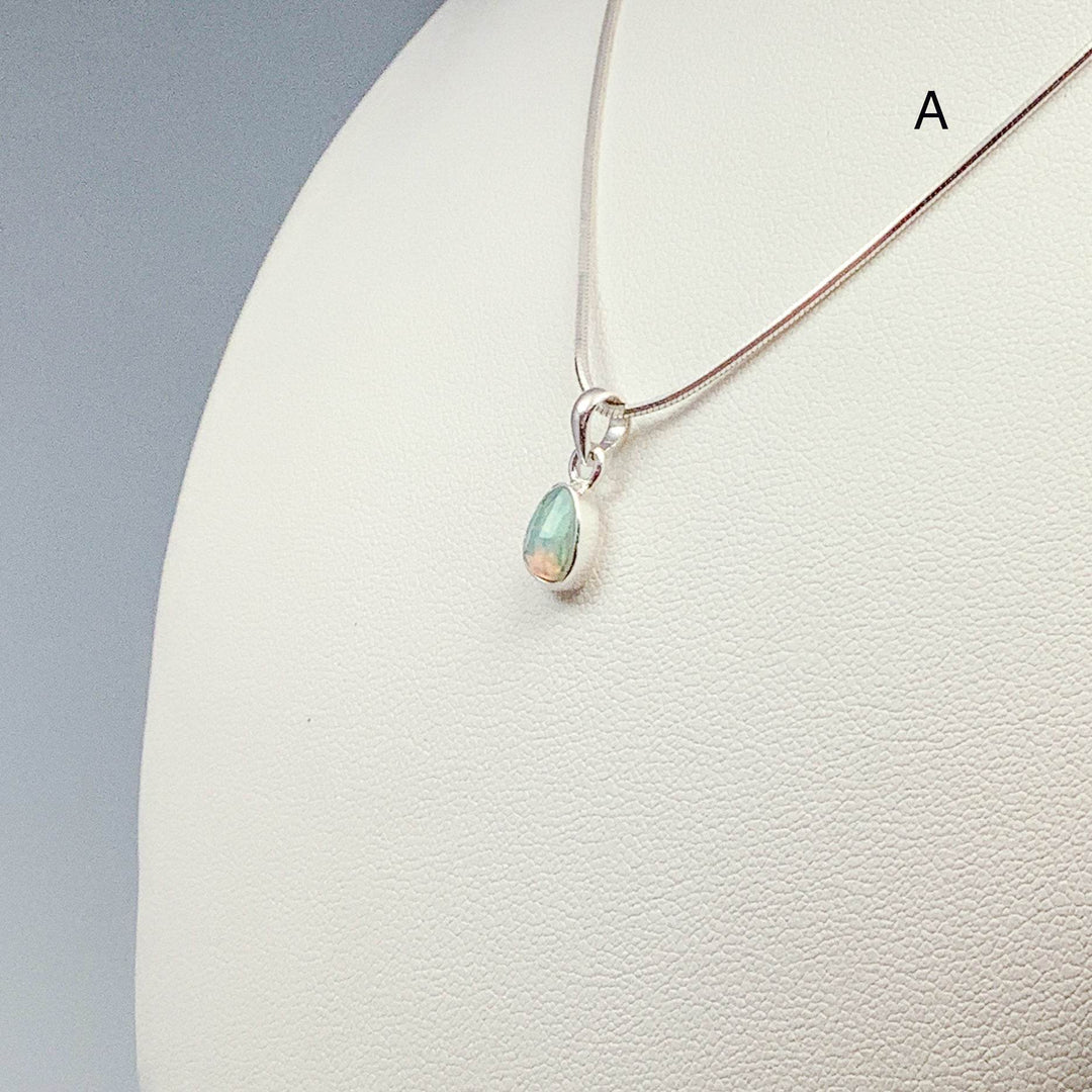 Fire Opal Pendant - Rocks and Gems Canada