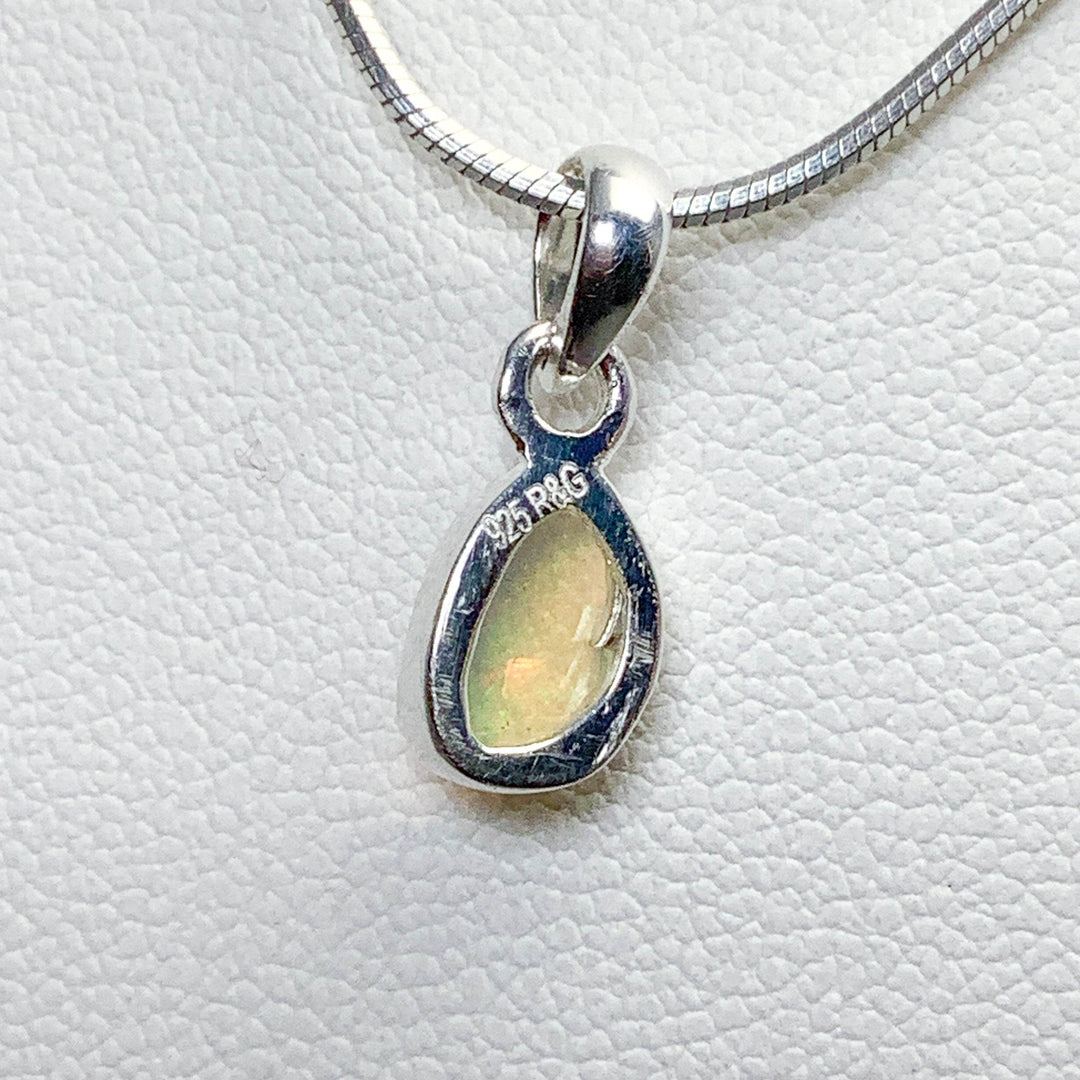 Fire Opal Pendant - Rocks and Gems Canada