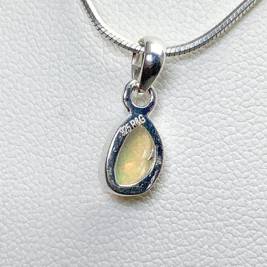 Fire Opal Pendant - Rocks and Gems Canada