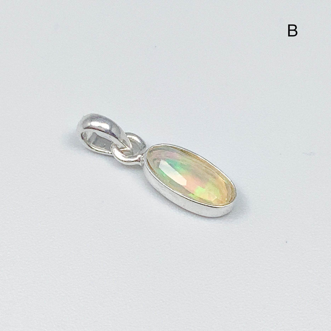 Fire Opal Pendant - Rocks and Gems Canada