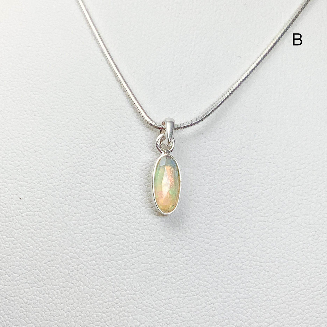 Fire Opal Pendant - Rocks and Gems Canada