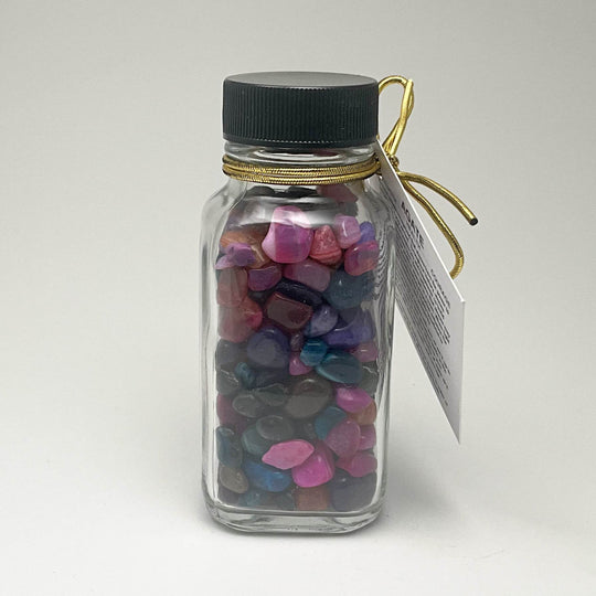 Agate Gemstone Bottle - Rocks and Gems Canada