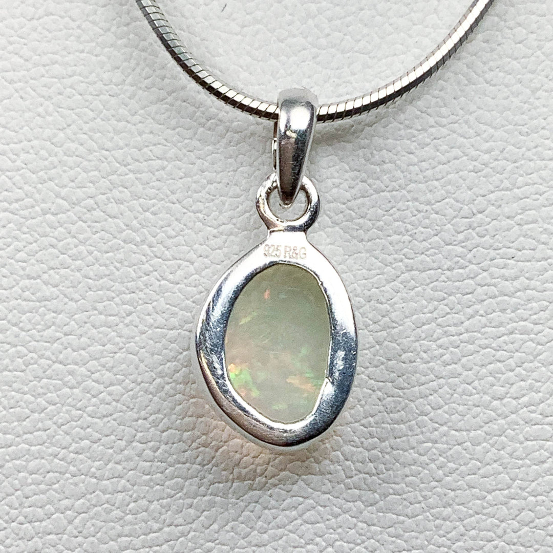 Fire Opal Pendant - Rocks and Gems Canada