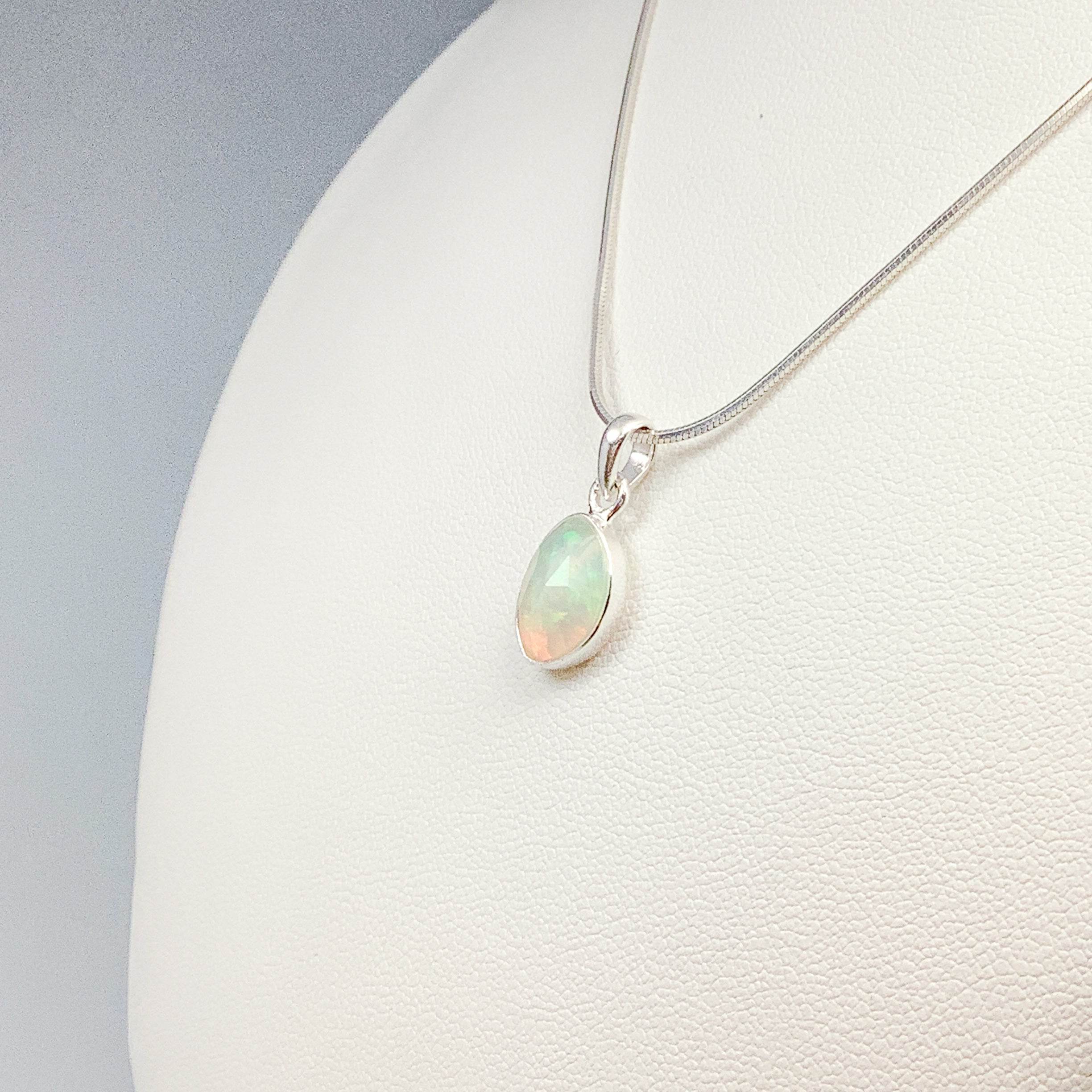 Fire Opal Pendant - Rocks and Gems Canada