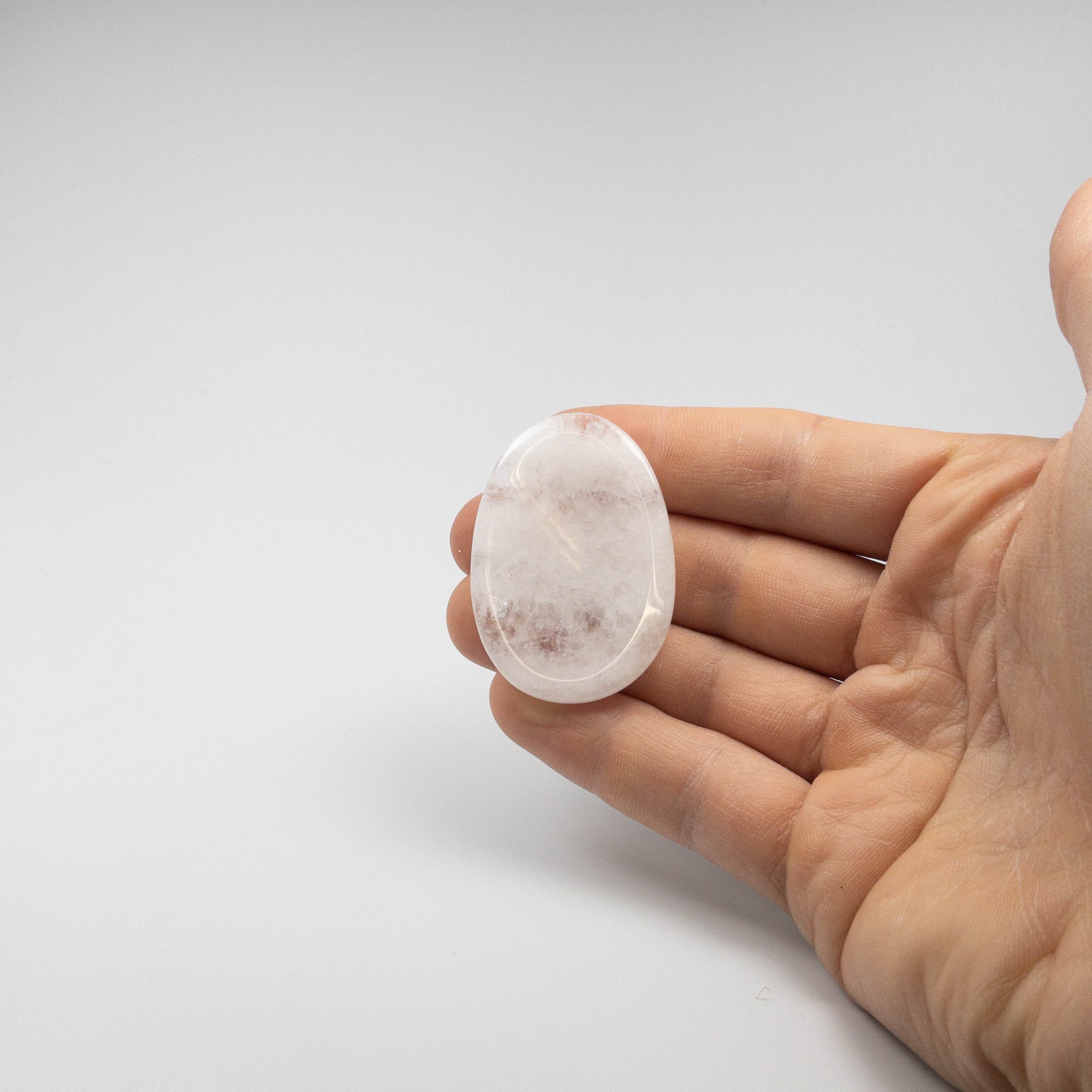 Worry Stone - Milky Quartz - Rocks and Gems Canada