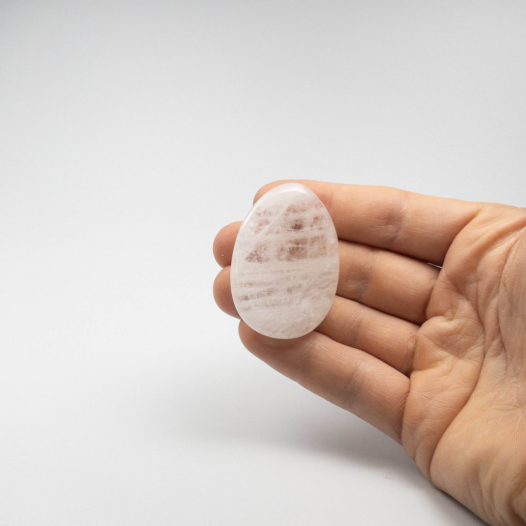 Worry Stone - Milky Quartz - Rocks and Gems Canada
