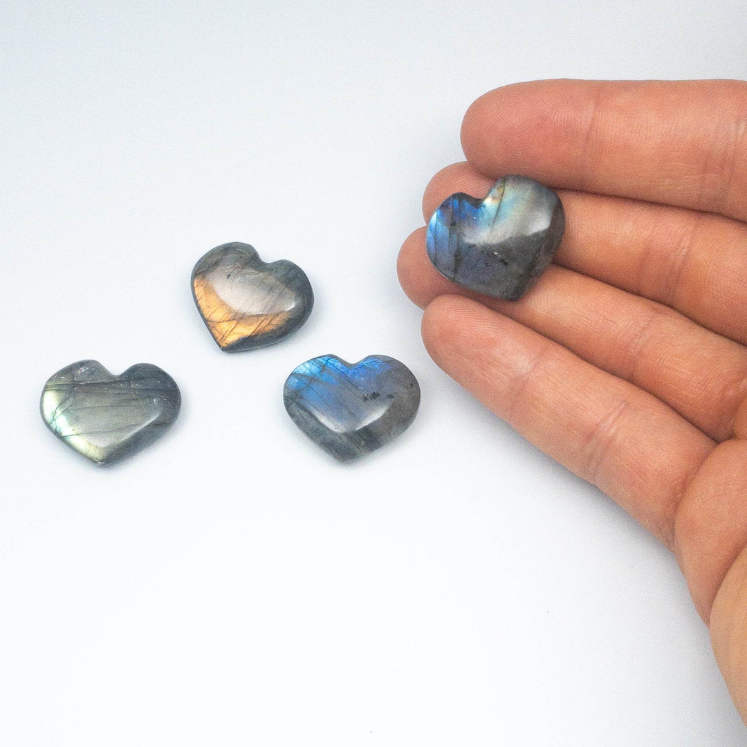 Labradorite Heart - Rocks and Gems Canada