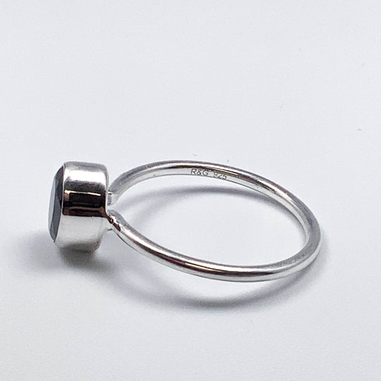 Faceted Elite Shungite Ring - Rocks and Gems Canada