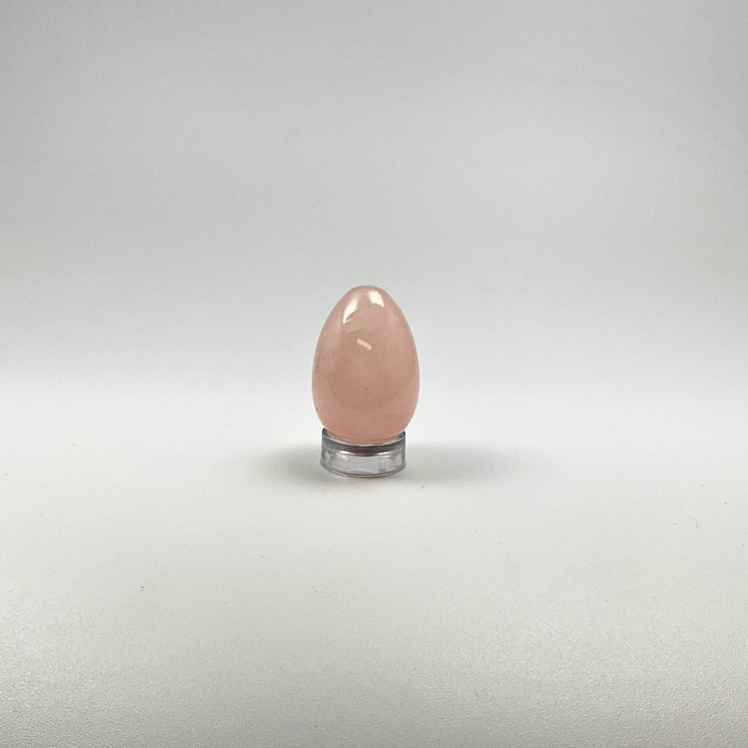 Rose Quartz Mini Egg - Rocks and Gems Canada