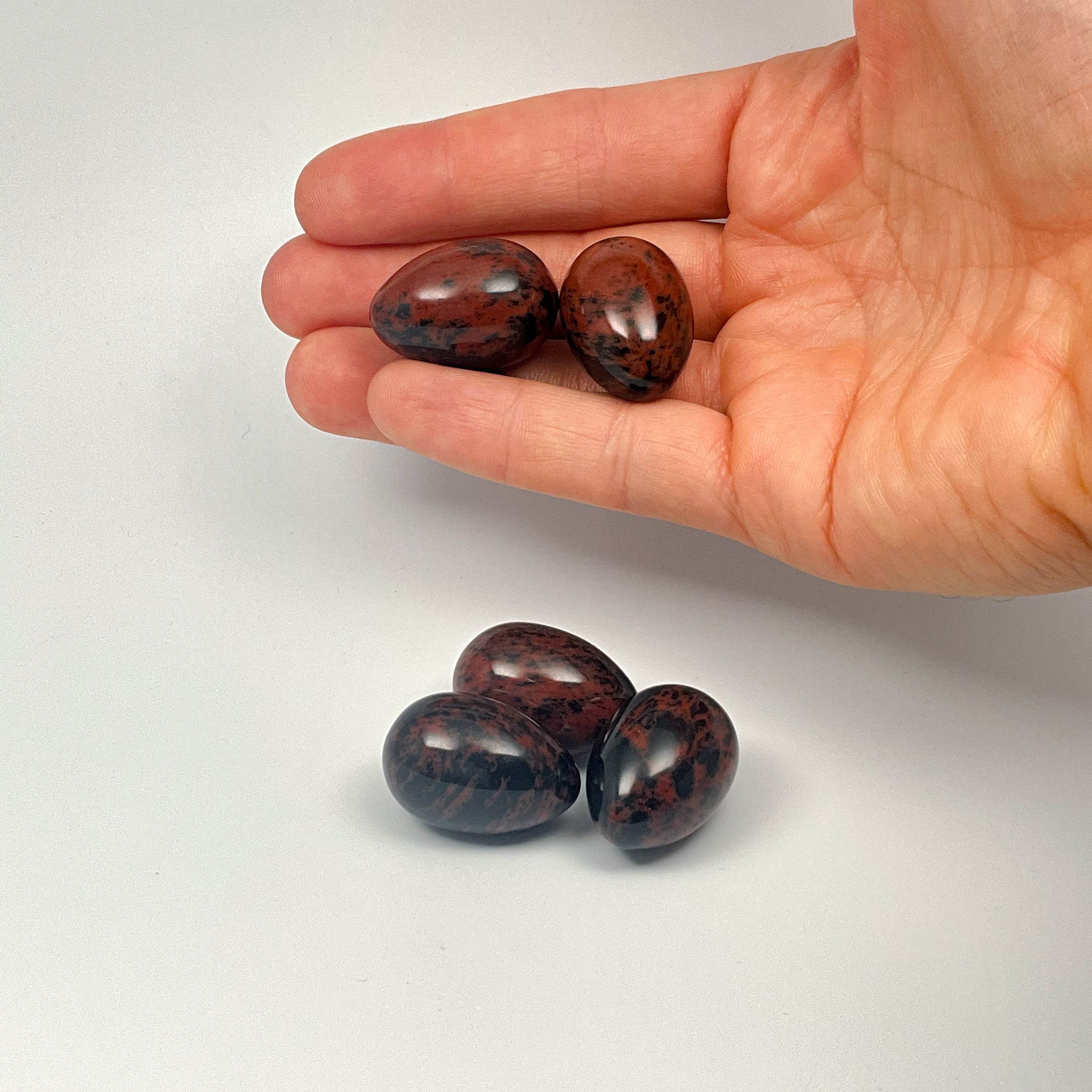 Mahogany Obsidian Mini Egg - Rocks and Gems Canada