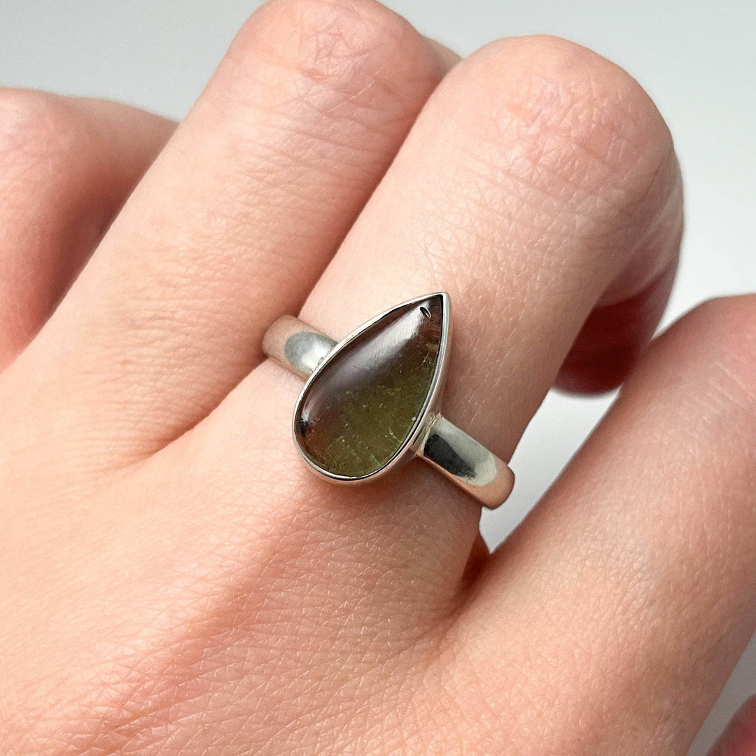 Moldavite Ring - Rocks and Gems Canada