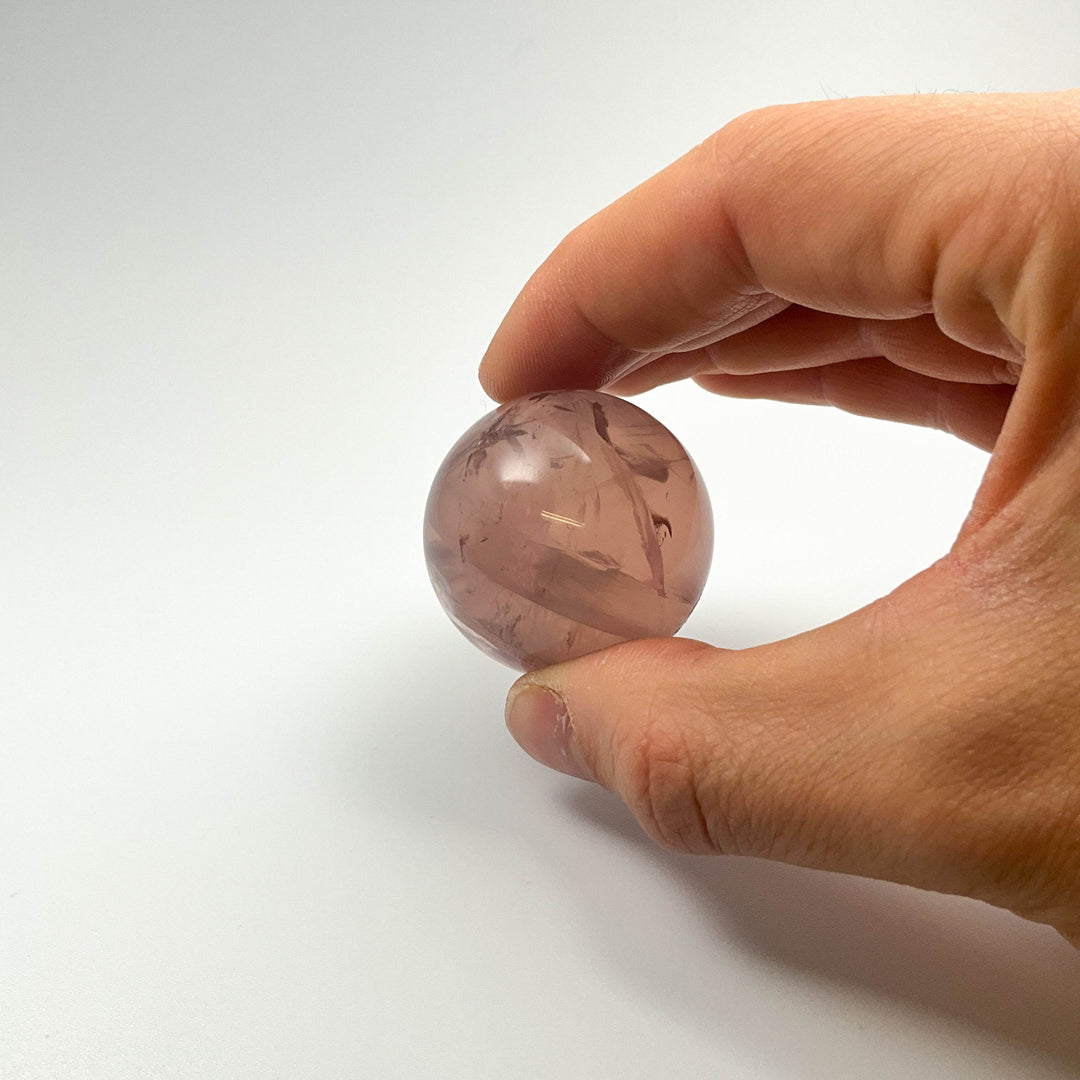 Rose Quartz Sphere - Rocks and Gems Canada