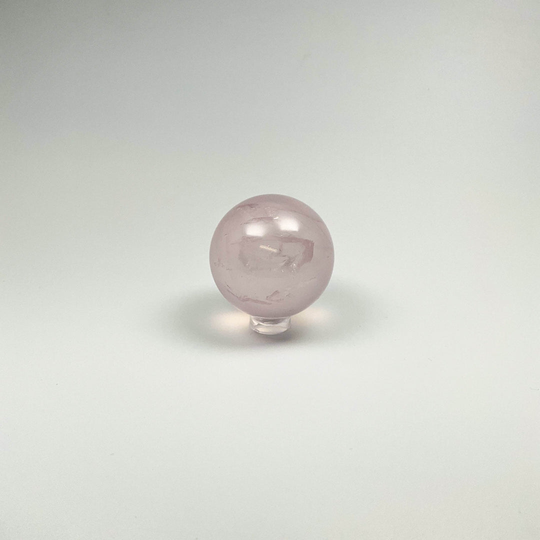 Rose Quartz Sphere - Rocks and Gems Canada