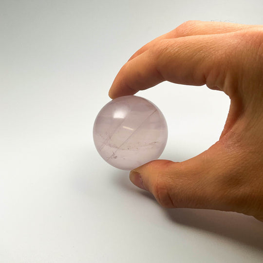 Rose Quartz Sphere - Rocks and Gems Canada