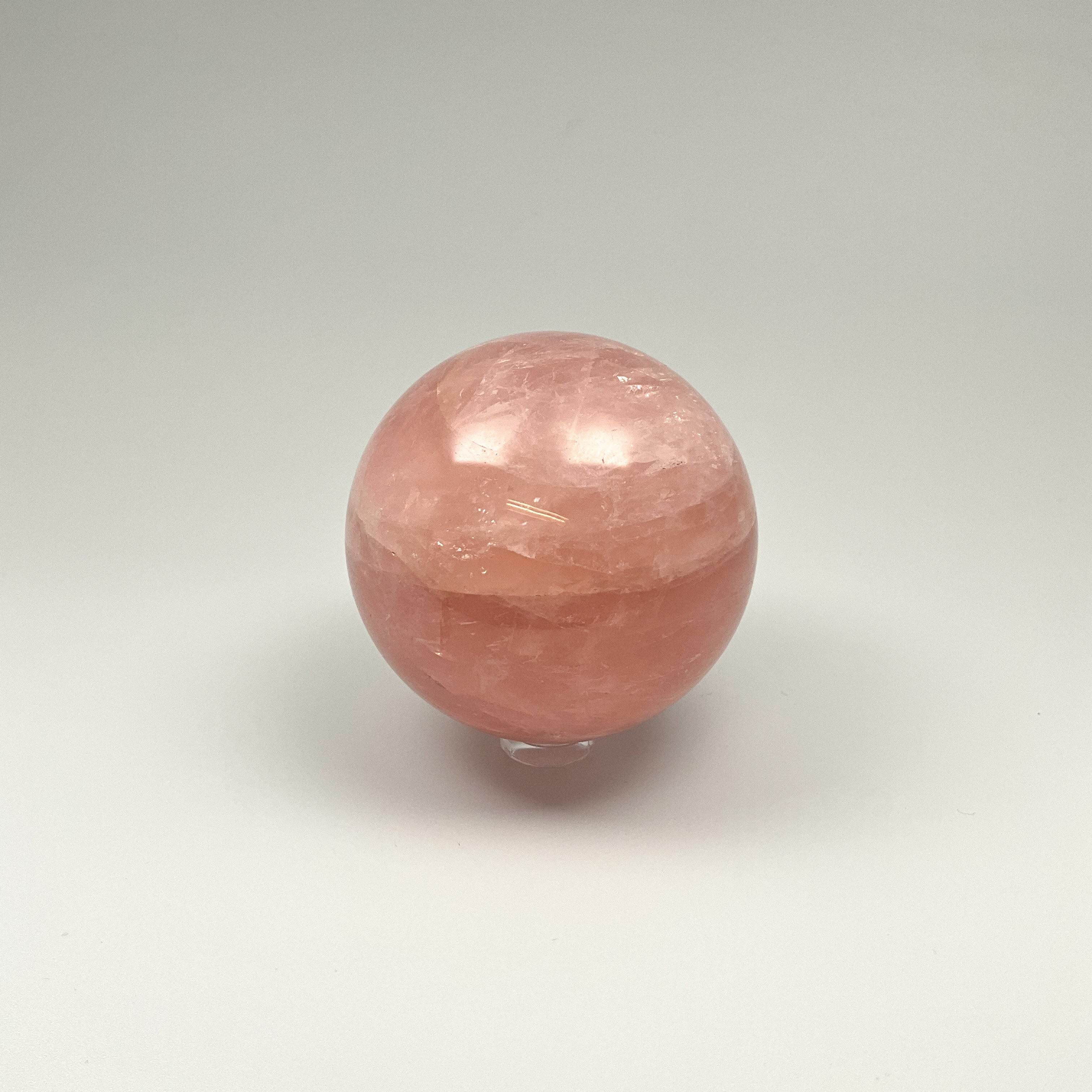 Rose Quartz Sphere - Rocks and Gems Canada