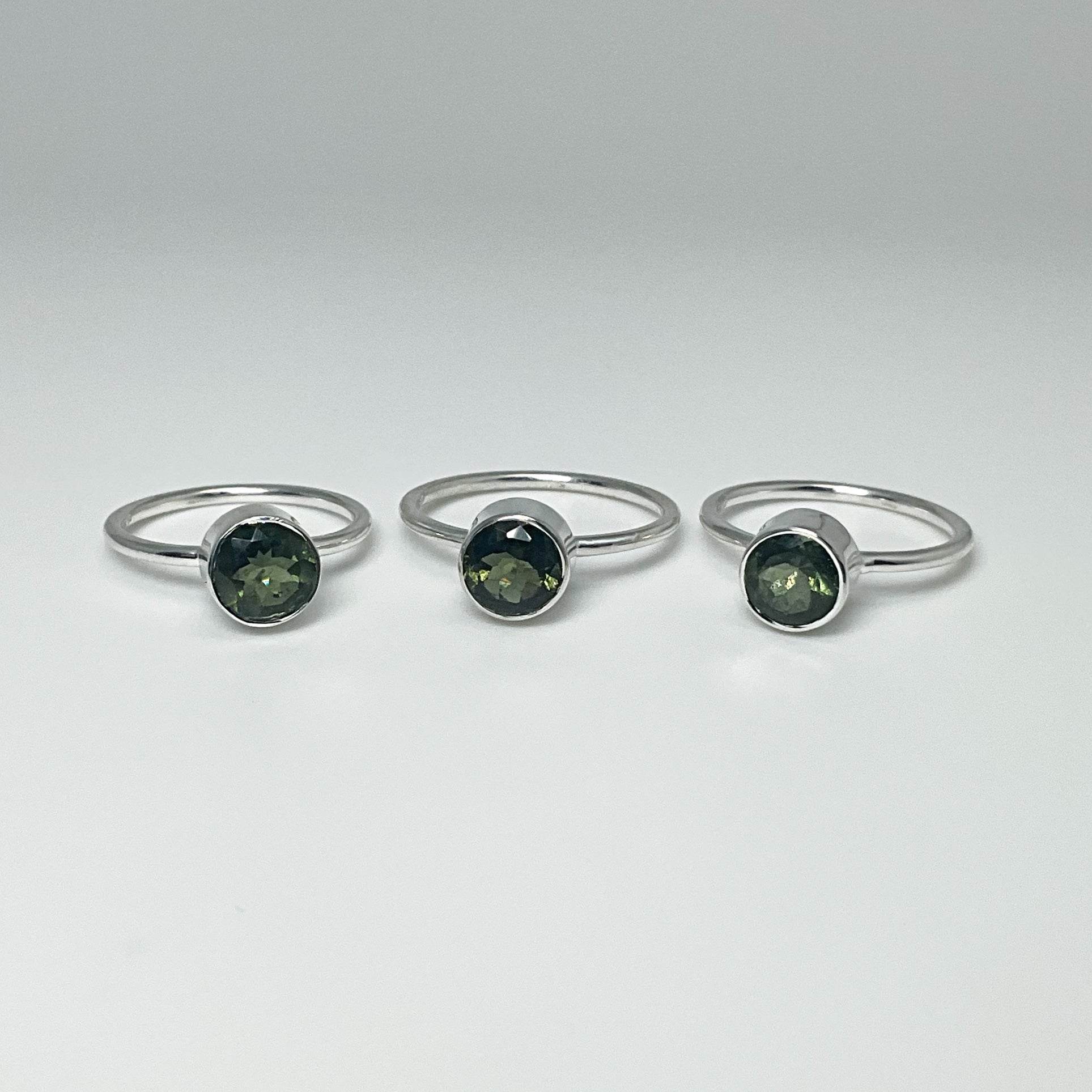 Moldavite Ring - Rocks and Gems Canada
