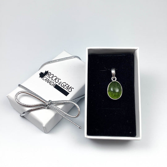 Peridot Pendant - Rocks and Gems Canada