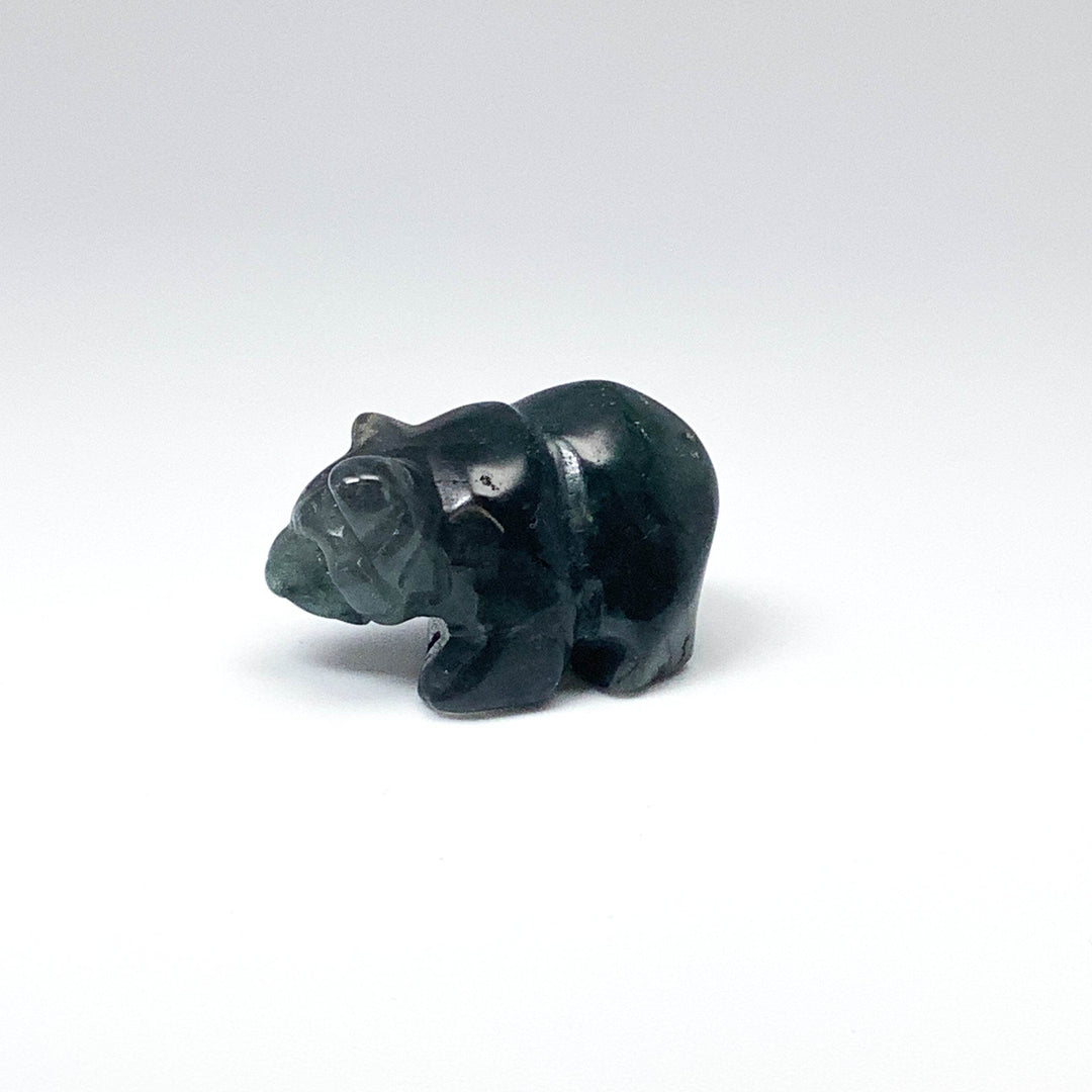 Labradorite Bear Carving - Rocks and Gems Canada