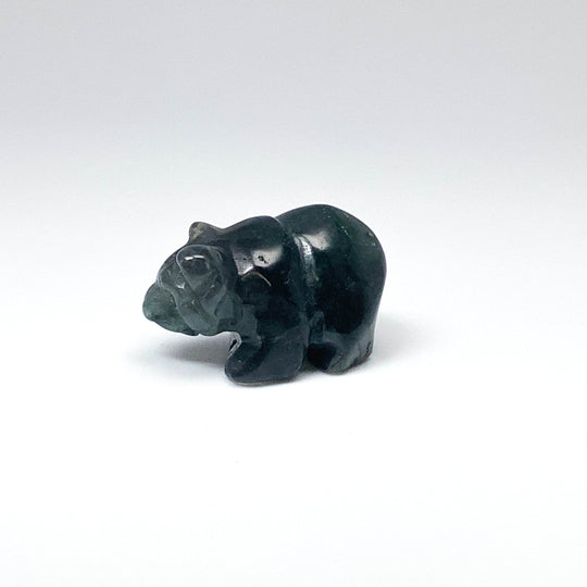 Labradorite Bear Carving - Rocks and Gems Canada