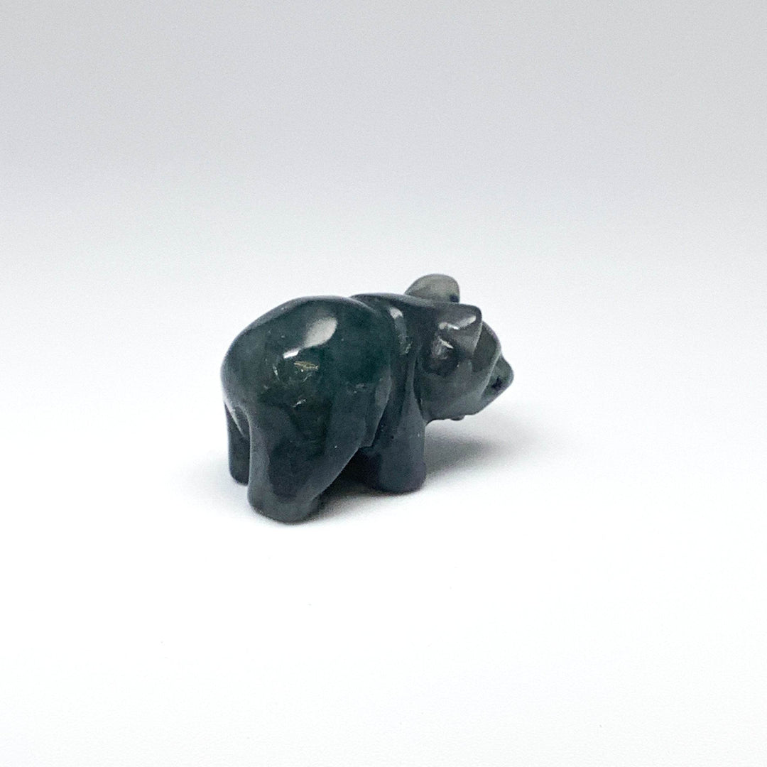 Labradorite Bear Carving - Rocks and Gems Canada