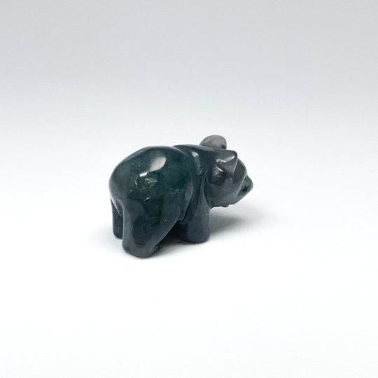 Labradorite Bear Carving - Rocks and Gems Canada