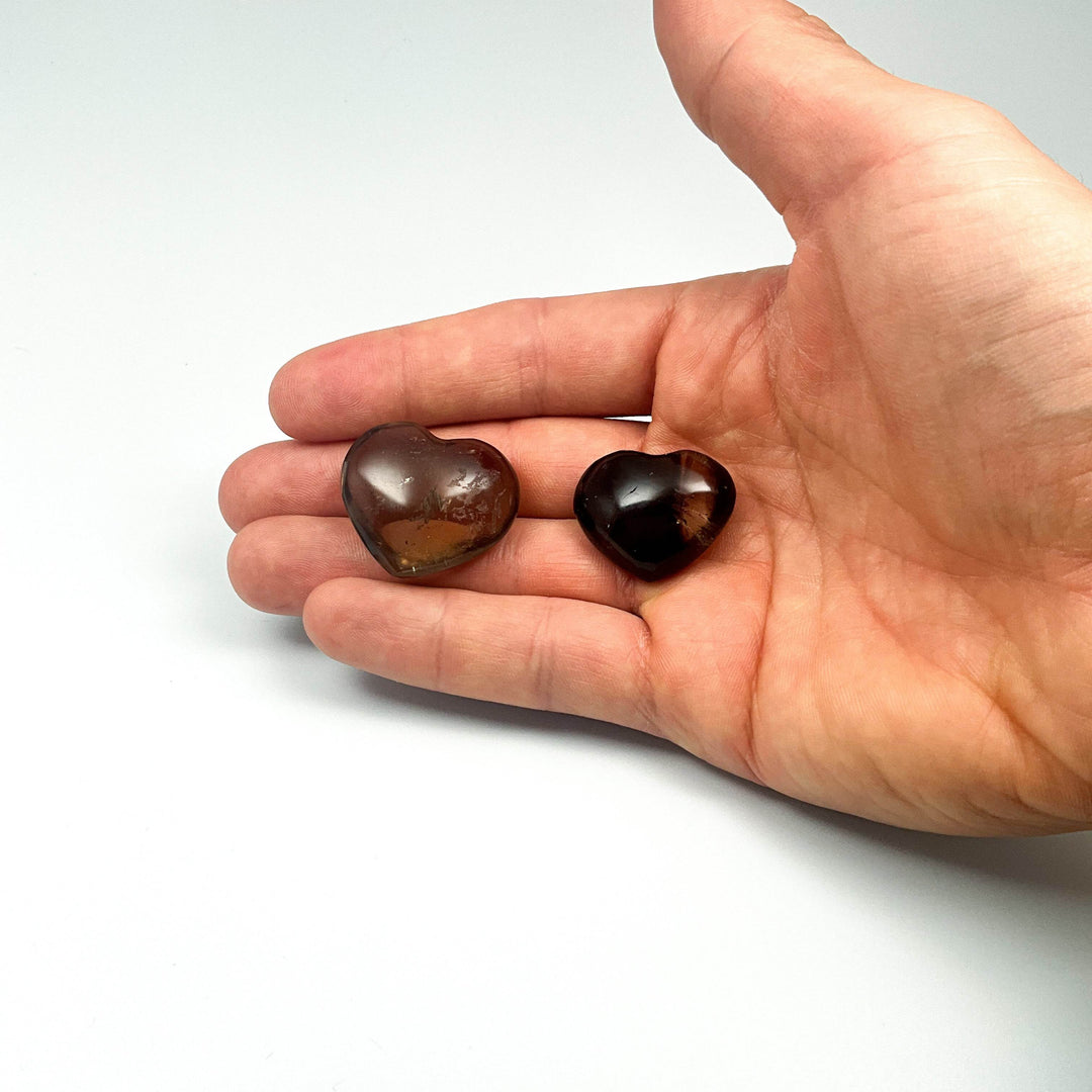 Smoky Quartz Heart - Rocks and Gems Canada