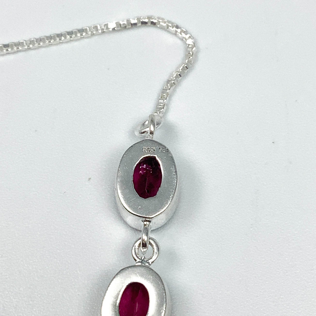 Pink Tourmaline Sterling Silver Bracelet - Rocks and Gems Canada