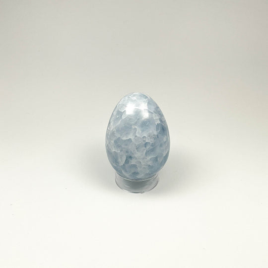Blue Calcite Egg - Rocks and Gems Canada
