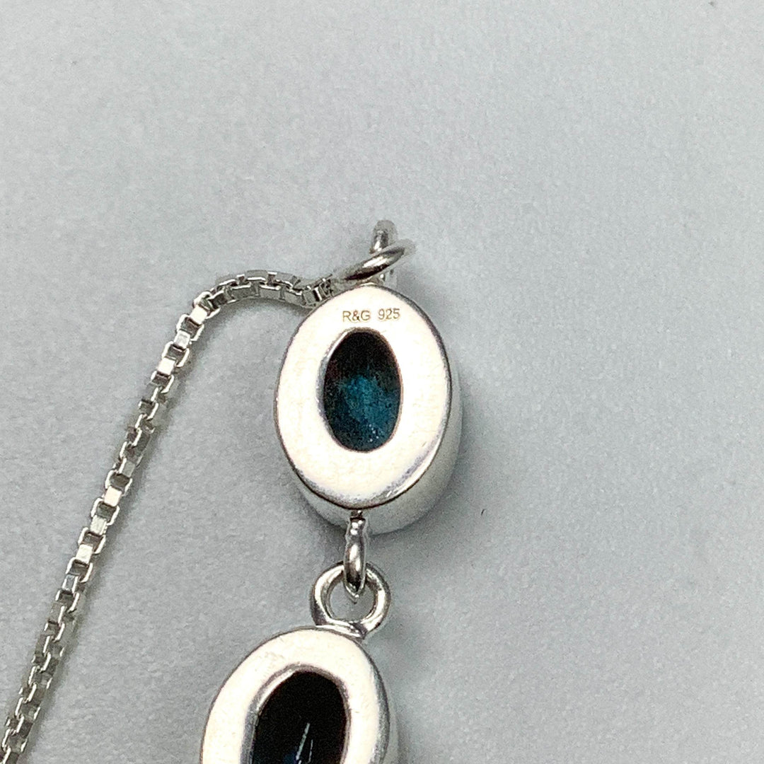 Labradorite Sterling Silver Bracelet - Rocks and Gems Canada