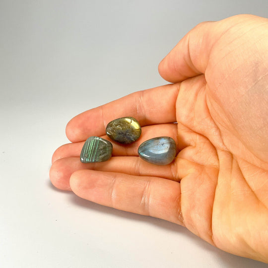 Labradorite Extra Small Tumble - Rocks and Gems Canada