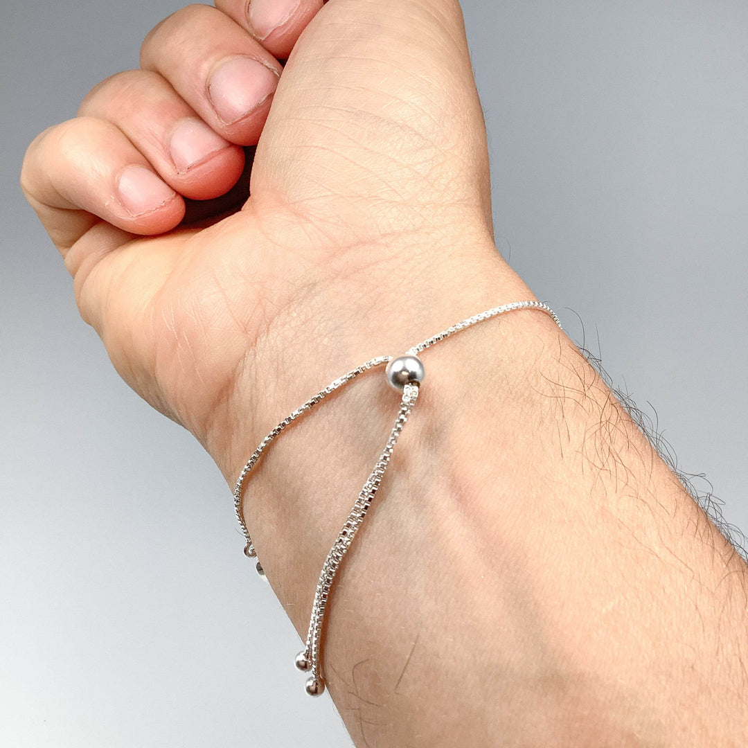 Blue Topaz Sterling Silver Bracelet - Rocks and Gems Canada