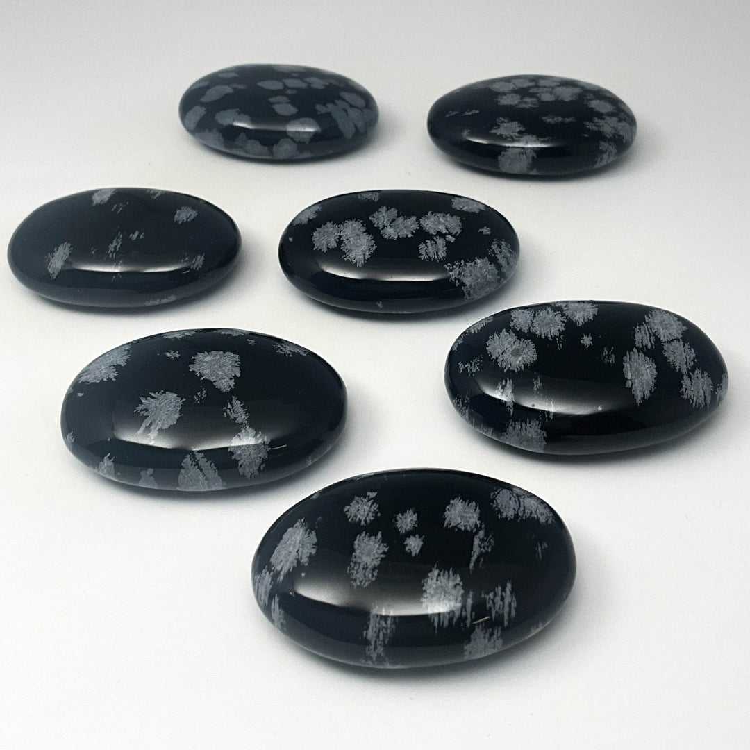 Snowflake Obsidian Gratitude Stone - Rocks and Gems Canada