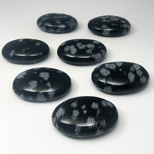 Snowflake Obsidian Gratitude Stone - Rocks and Gems Canada