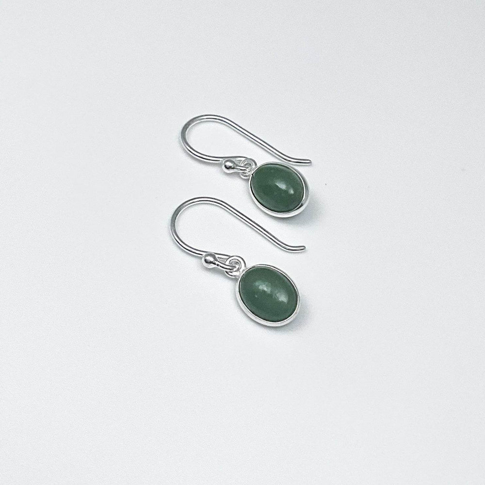 Jade Dangle Earrings - Rocks and Gems Canada