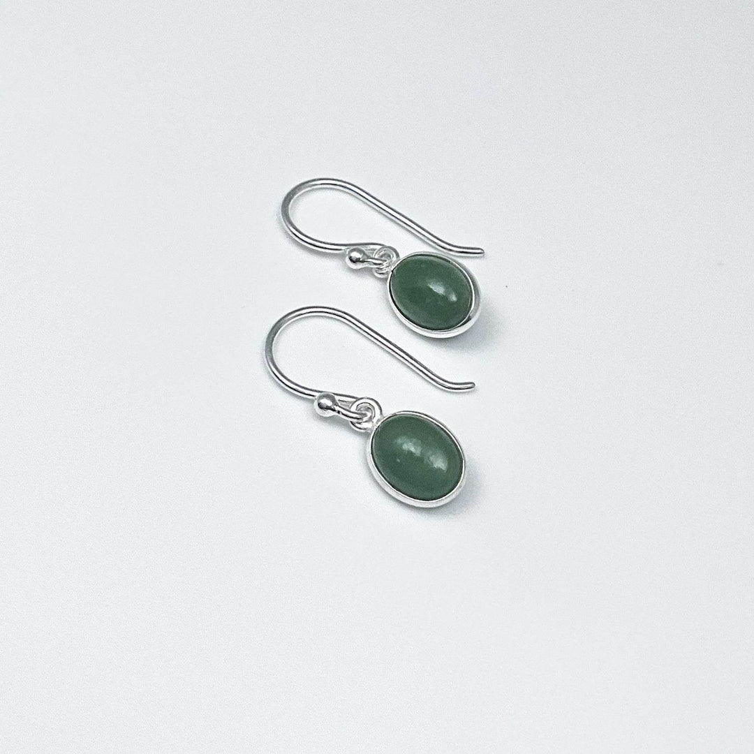 Jade Dangle Earrings - Rocks and Gems Canada