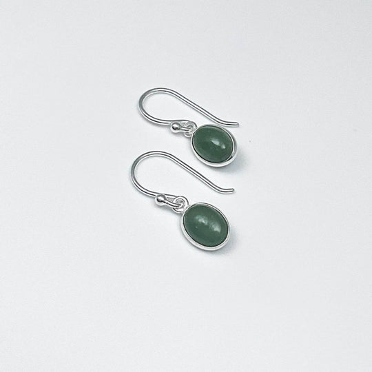 Jade Dangle Earrings - Rocks and Gems Canada